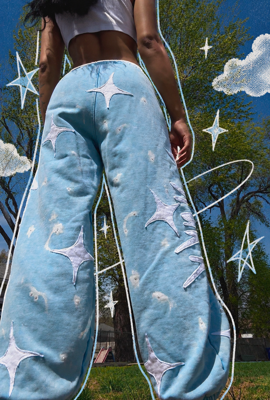 Spark Clouds Upcycled X Jordans Sweats