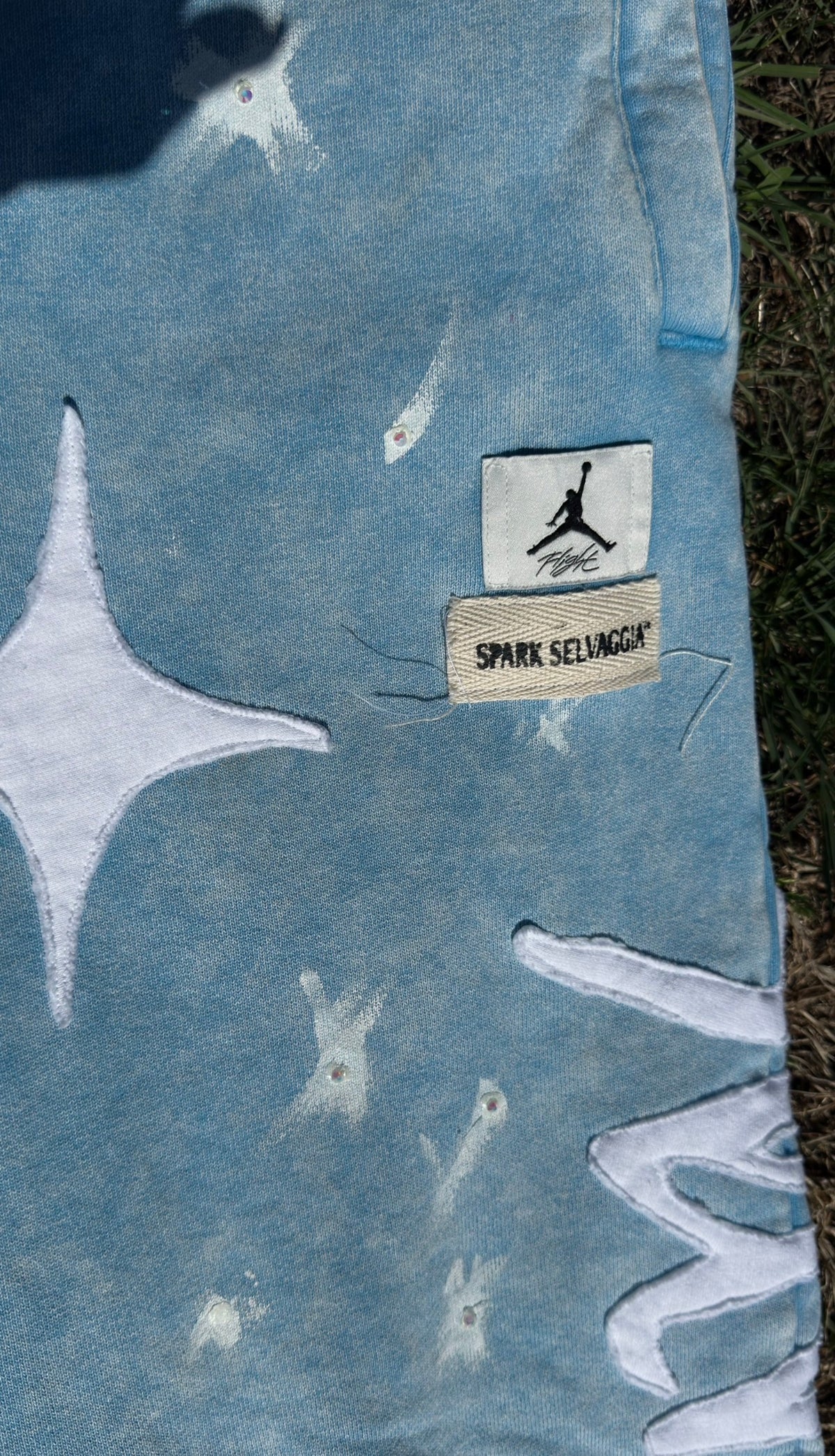 Spark Clouds Upcycled X Jordans Sweats