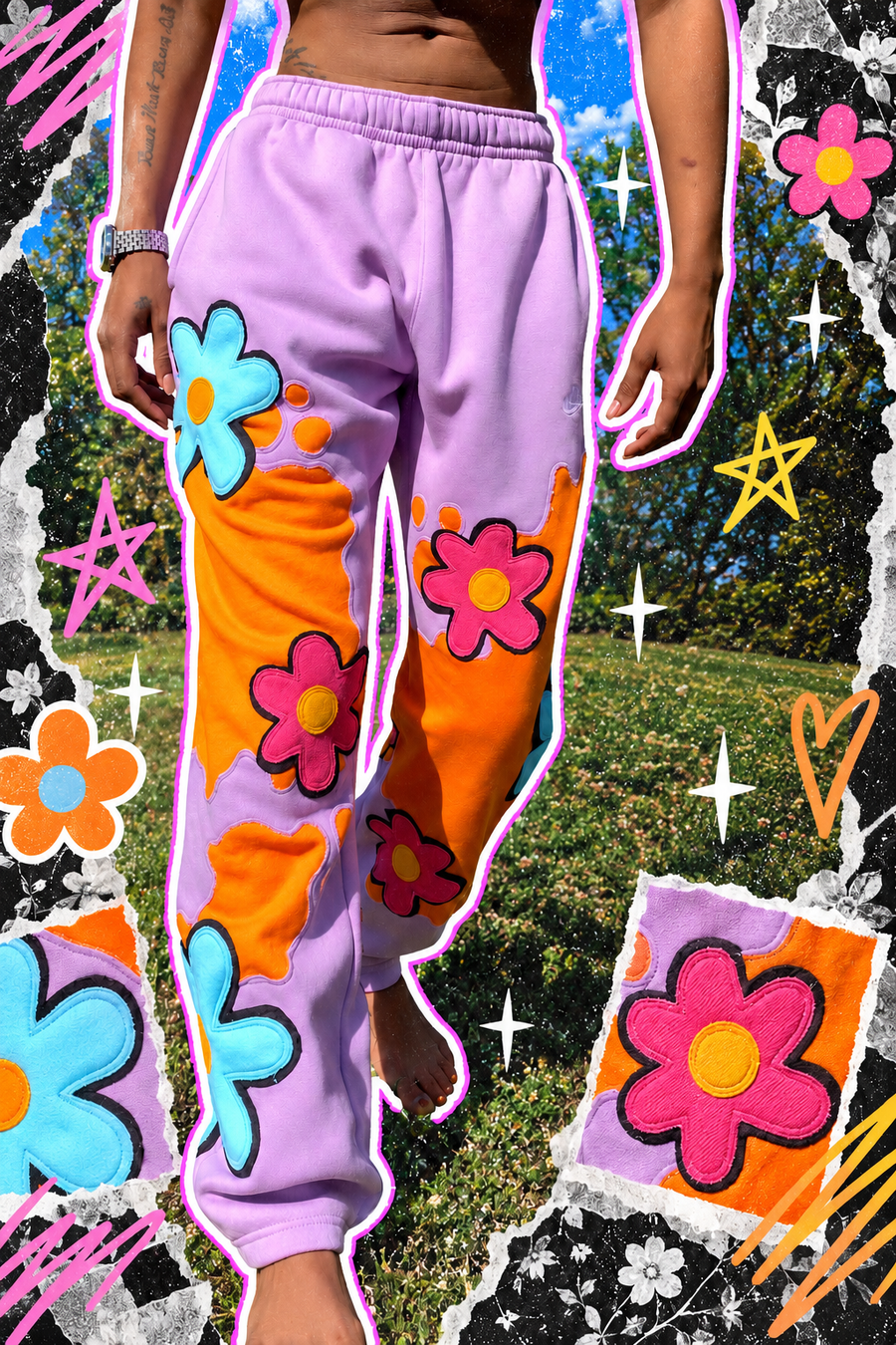 Lavender Bloom : Nike X Reworked
