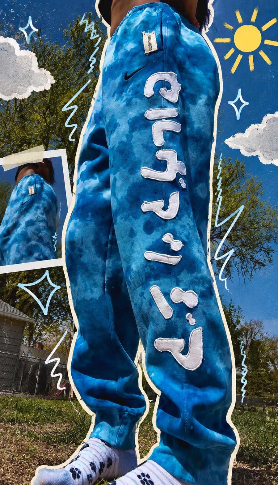 Heavenly Bones Nike x Rework sweats